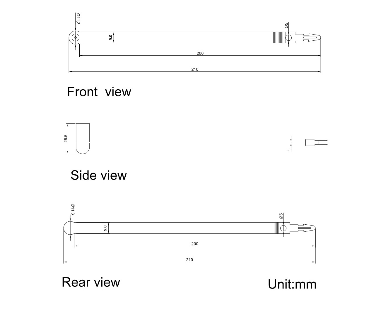 Selos de banda plástica Plastic Band Seals
