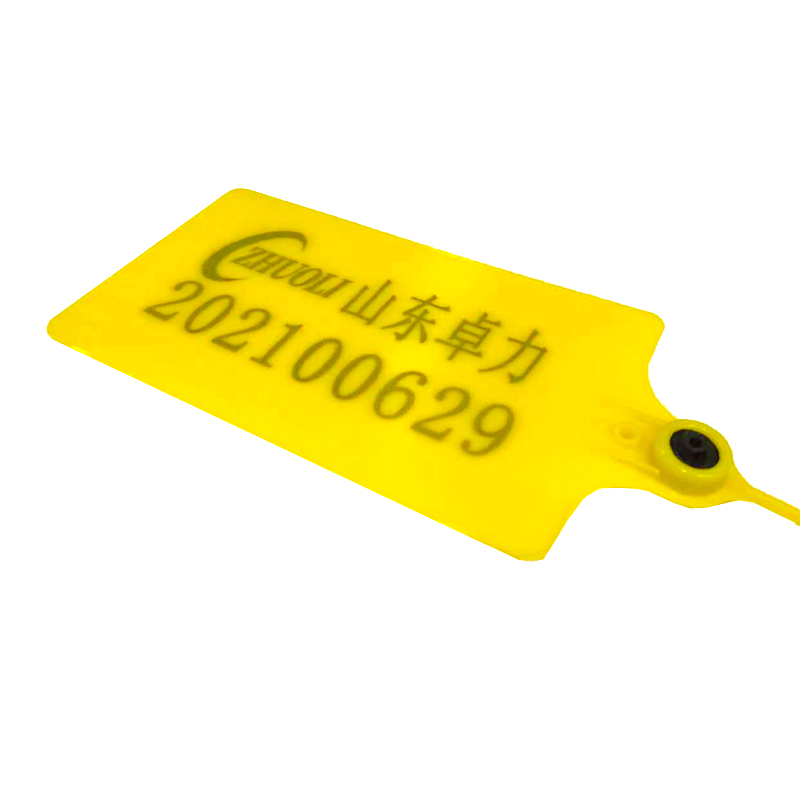 Selo plástico de bandeira Selo plástico de bandeira