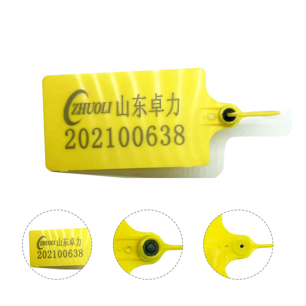 Selo plástico de bandeira Selo plástico de bandeira