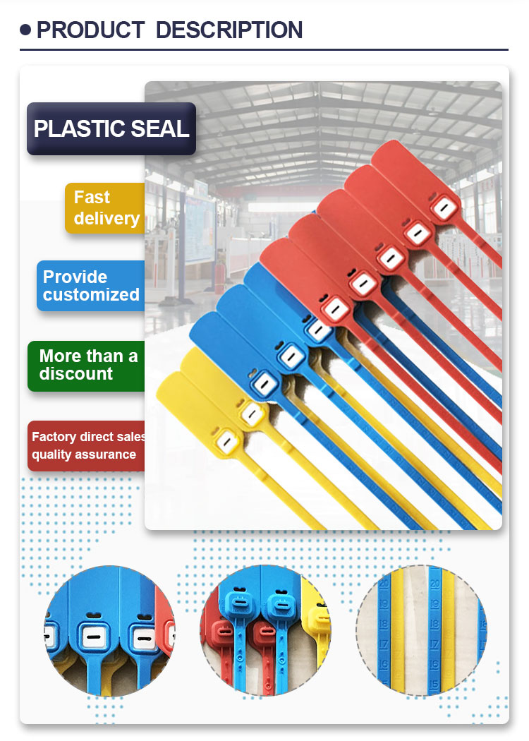 Selo de cinta de plástico Plastic Strap Seal