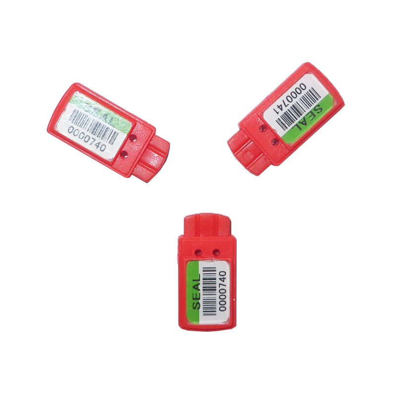 Selo plástico elétrico do medidor do gás de água da segurança da imprensa