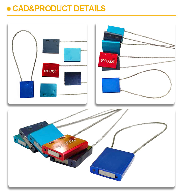 Selo do fio do carro tanque de óleo Oil tank car wire seal