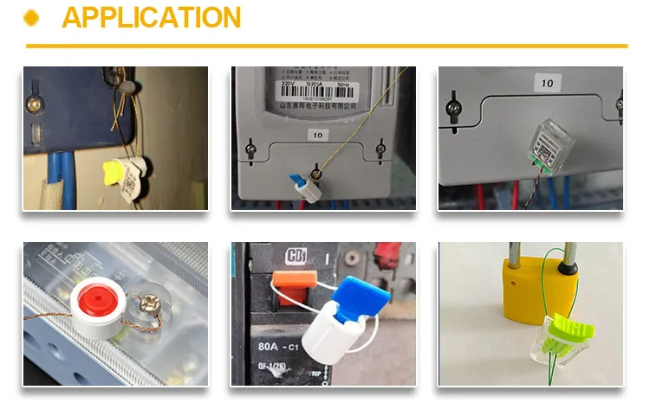 Selo do medidor de segurança Twister de venda imperdível Hot Selling Twister Security Meter Seal