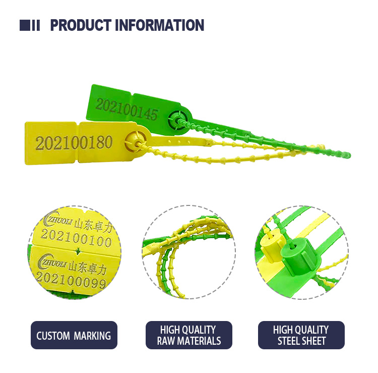 Laços de segurança de plástico L022 L022 Plastic Security Ties