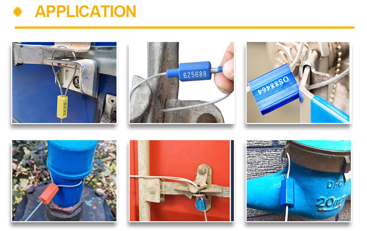 Selo de arame do contêiner Container wire seal