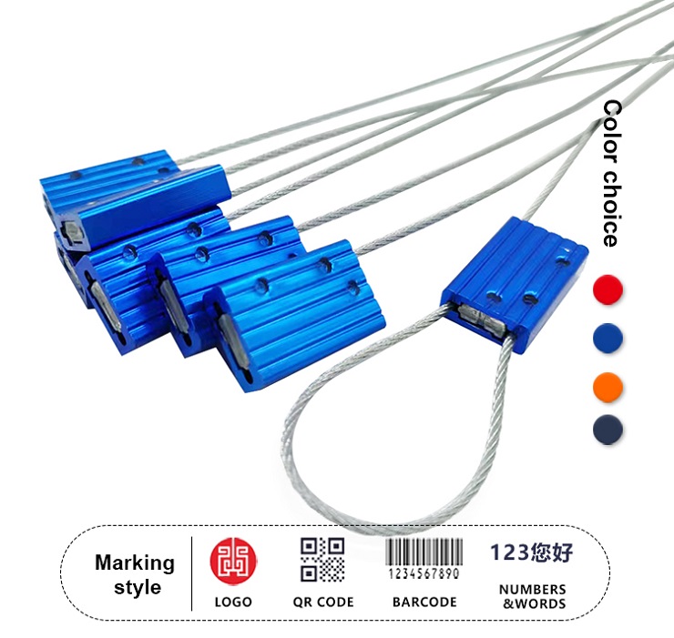 Vedação de cabo de liga de alumínio para contêineres Aluminium Alloy Cable Seal For Containers