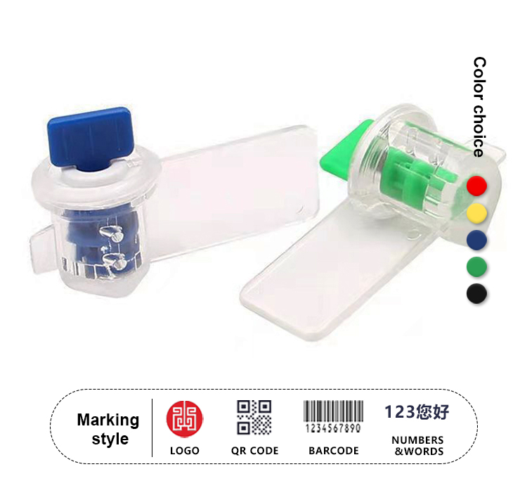 Selo transparente do medidor de torção anti-adulteração Anti-tamper Twist Transparent Meter seal