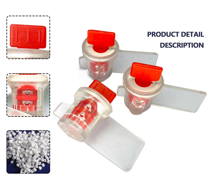 Selo transparente do medidor de torção anti-adulteração Anti-tamper Twist Transparent Meter seal