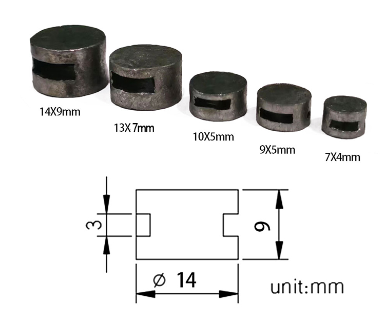 Selos de medidor de chumbo Lead Meter Seals