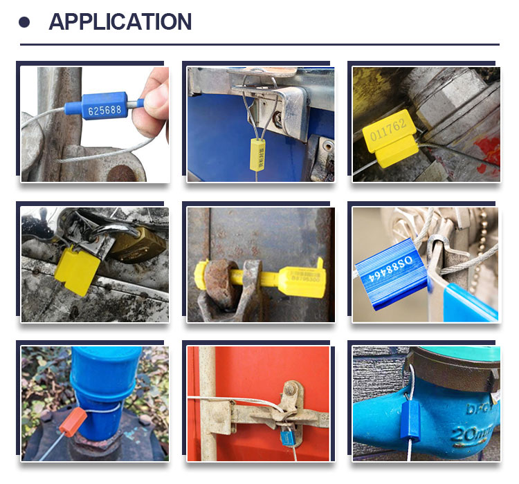 Selo de segurança para trailer Trailer Security Seal